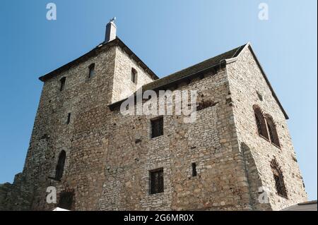 Schloss Będzin, Woiwodschaft Schlesien, Polen Stockfoto