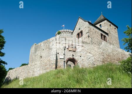 Schloss Będzin, Woiwodschaft Schlesien, Polen Stockfoto