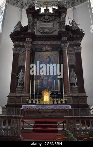 Salzburger Dom Stockfoto