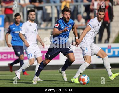 Velbert, Deutschland. Juli 2021. firo: 07.07.2021, Fußball, Bundesliga 1, Saison 2021/2022, Testspiel SSVg Velbert 02 - VfL Bochum 1848 Eduard LvñWEN, Bochum Credit: dpa/Alamy Live News Stockfoto