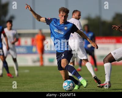 Velbert, Deutschland. Juli 2021. firo: 07.07.2021, Fußball, Bundesliga 1, Saison 2021/2022, Testspiel SSVg Velbert 02 - VfL Bochum 1848 Patrick OSTERHAGE Bochum Credit: dpa/Alamy Live News Stockfoto