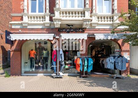 Niederlassung von Engbers in Husum, Deutschland Stockfoto