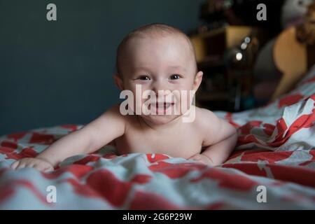 Ein Porträt eines Babys Stockfoto