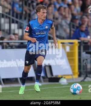 Velbert, Deutschland. Juli 2021. firo: 07.07.2021, Fuvuball, 1. Bundesliga, Saison 2021/2022, Testspiel SSVg Velbert 02 - VfL Bochum 1848 Patrick OSTERHAGE, Bochum, Single Action Credit: dpa/Alamy Live News Stockfoto