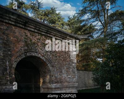 Nanjing, Provinz Jiangsu, China, Ming Xiaoling Mausoleum, Sifangcheng Stockfoto