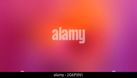 Schöne verschwommene Verlauf abstrakten Hintergrund. Verschwommene rosa orange lila Übergangsfarben Overlay-Schicht Stockfoto