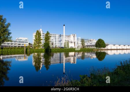 Van-Nelle-Fabrik, UNESCO-Weltkulturerbe in Rotterdam, Stockfoto