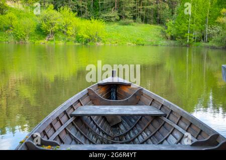 Taiga saimka im Wald zur Sommerzeit, Sibirien, Russland Stockfoto