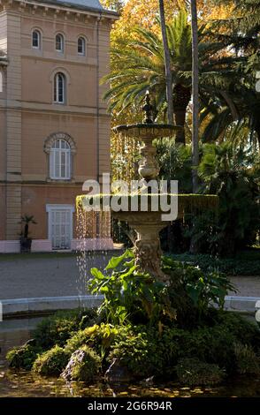 Palau del Parc de Samà, Tarragona, Spanien Stockfoto