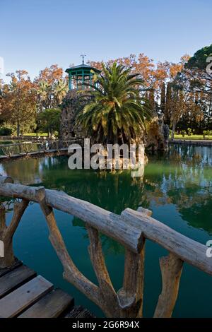 Palau del Parc de Samà, Tarragona, Spanien Stockfoto