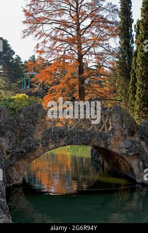 Palau del Parc de Samà, Tarragona, Spanien Stockfoto