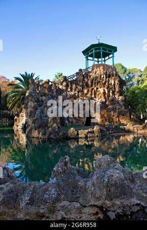 Palau del Parc de Samà, Tarragona, Spanien Stockfoto