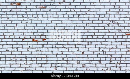 Weiß gemalte Backstein Hintergrundstruktur mit Platz für Text Stockfoto