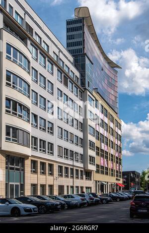 Rocket Internet Company Building. Rocket Tower Konferenzzentrum & Start-up Campus in der Charlottenstraße 4, Kreuzberg-Berlin Stockfoto