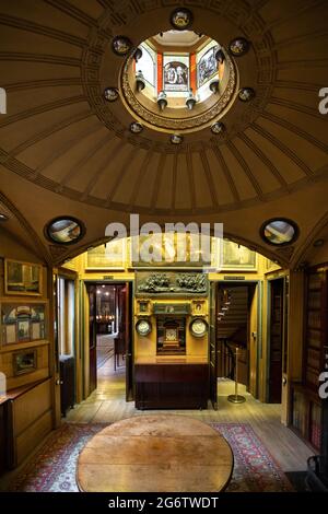 Sir John Soane's Museum, London, Großbritannien Stockfoto