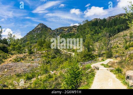 Ben A'an Hill und der Loch Katrine in den Trossachs, Schottland Stockfoto