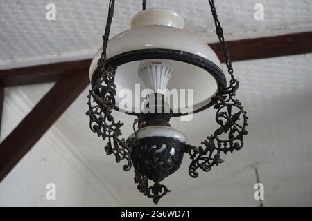Das Gebäude in Persada Sukarno (Situs Ndalem Pojok, Ort, an dem Bung Karno seinen Namen von Koesna Sosrodihardjo in seokarno änderte) in Kediri Stockfoto