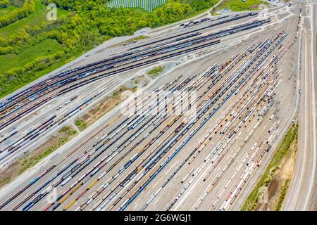 Selkirk Yard, Selkirk, NY, USA Stockfoto