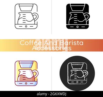 Symbol für die Tropfmaschine Stock Vektor