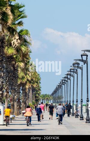 Corniche Ain al Mraiseh in Beirut, Libanon Stockfoto