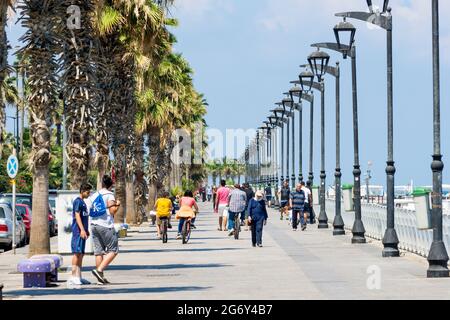 Corniche Ain al Mraiseh in Beirut, Libanon Stockfoto