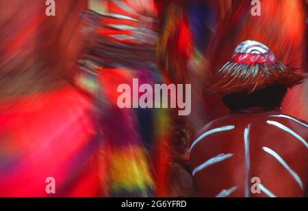 Einheimische polynesische Tänzer Stockfoto