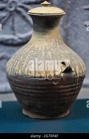 Terrakotta-Beerdigung Keramik für die Lagerung-Han Yang Ling-Kaiser Jing Mausoleum. Xianyang-Shaanxi-China-1499 Stockfoto