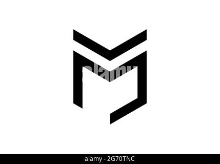 Initial Monogram Letter FMC Logo Design Vektor Vorlage F M C Letter Logo Design FMC Logo Design kann für jeden Zweck verwenden Stock Vektor