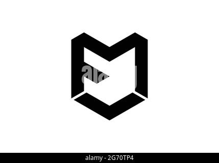 Initial Monogram Letter FMC Logo Design Vektor Vorlage F M C Letter Logo Design FMC Logo Design kann für jeden Zweck verwenden Stock Vektor