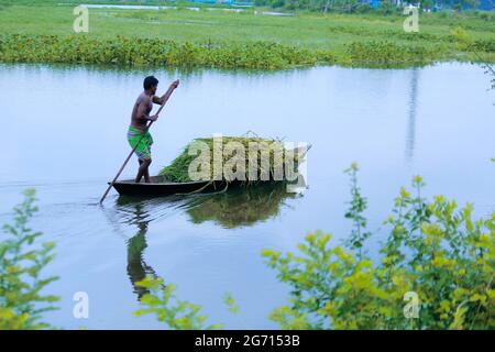 Der schöne Lebensstil inBangladesch Stockfoto