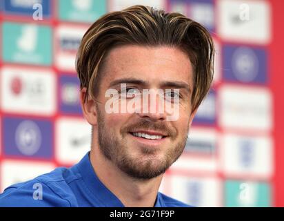 Aktenfoto vom 09-06-2021 von Englands Jack Grealish. Ausgabedatum: Samstag, 10. Juli 2021. Stockfoto