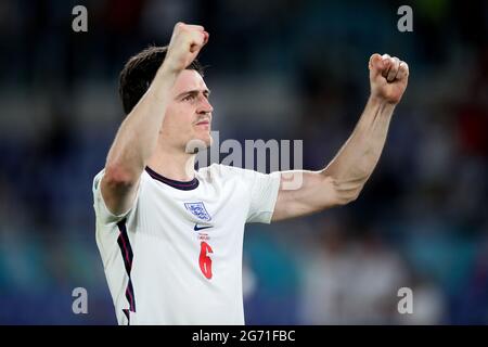 Aktenfoto vom 03-07-2021 von Englands Harry Maguire. Ausgabedatum: Samstag, 10. Juli 2021. Stockfoto