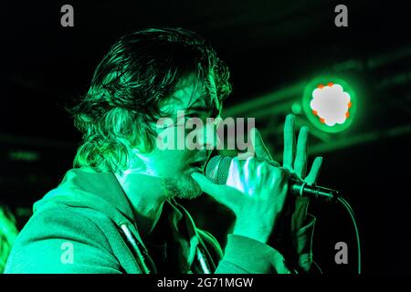 Morpholith leben im November 22 2019 in Gaukurinn Island Stockfoto