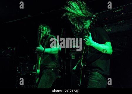 Morpholith leben im November 22 2019 in Gaukurinn Island Stockfoto