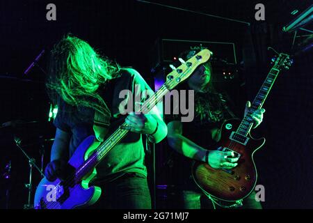 Morpholith leben im November 22 2019 in Gaukurinn Island Stockfoto