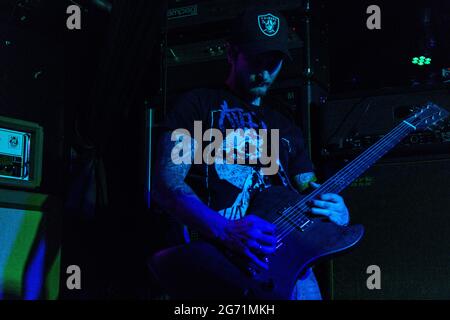 Morpholith leben im November 22 2019 in Gaukurinn Island Stockfoto