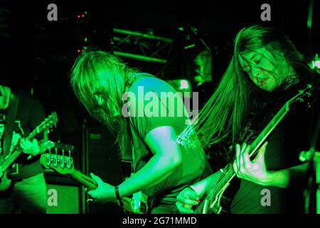 Morpholith leben im November 22 2019 in Gaukurinn Island Stockfoto