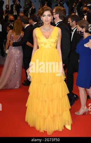 Cannes, Frankreich. Juli 2021. Blanca Blanco bei der Premiere des Flag Day, die im Palais des Festivals stattfindet. Teil der 74. Filmfestspiele von Cannes. Quelle: Doug Peters/Alamy Live News Stockfoto