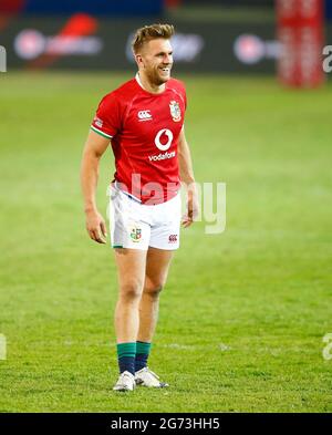 Chris Harris von den britischen und irischen Löwen während des Spiels der Castle Lager Lions Series im Loftus Versfield Stadium, Pretoria. Bilddatum: Samstag, 10. Juli 2021. Stockfoto
