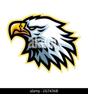 Eagle Mascot Logo Sport Esports Team Mascot Design-Vektor Stock Vektor