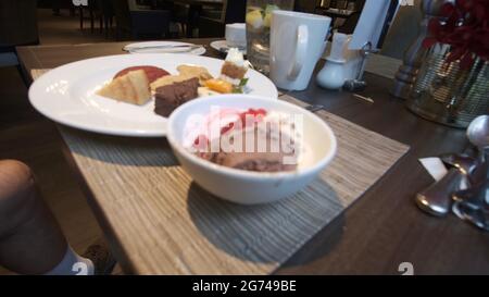 Comfort Food Sugar Fix Sweet Treats Desert Food Alles, Was Sie Essen Können Stockfoto