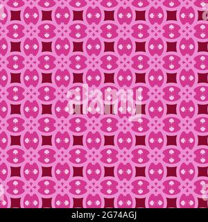 Abstraktes Nahtloses Muster für modernes oder abstraktes Design. Einfacher geometrischer Hintergrund. Moderne, stylische Textur Stockfoto