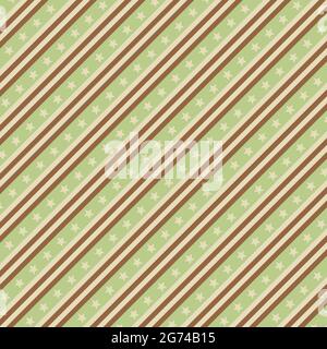 Abstraktes Nahtloses Muster für modernes oder abstraktes Design. Einfacher geometrischer Hintergrund. Moderne, stylische Textur Stockfoto