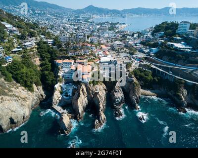 La Quebrada, Acapulco, Guerrero, Mexiko Stockfoto