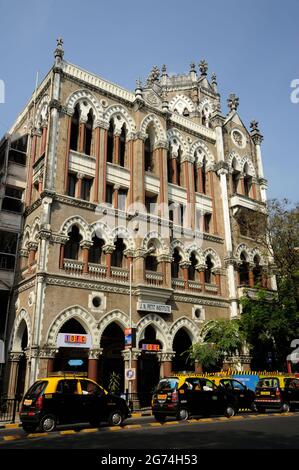 Mumbai; Maharashtra; Indien-Asien; Jan; 2017 : J. N. Petit Institute Library; Urban Heritage.das prächtige Gebäude, in dem die Bibliothek untergebracht ist Es Stockfoto