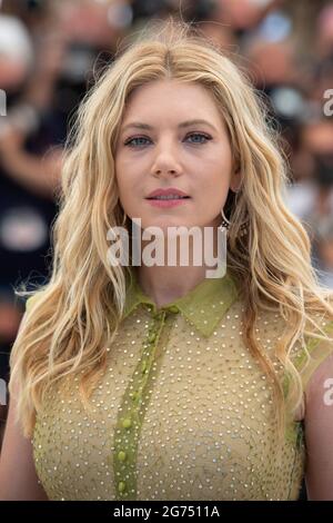 Katheryn Winnick nimmt am 11. Juli 2021 am Flag Day Photocall im Rahmen der 74. Internationalen Filmfestspiele von Cannes in Cannes, Frankreich, Teil. Foto von Aurore Marechal/ABACAPRESS.COM Stockfoto