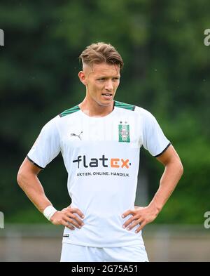 Borussia Monchengladbach, Deutschland. Juli 2021. Hannes WOLF (MG) Fußball-Testspiel, Borussia Monchengladbach (MG) - Viktoria Köln (ZK) 2: 2, am 07/10/2021 in Borussia Monchengladbach/Deutschland. â Credit: dpa/Alamy Live News Stockfoto