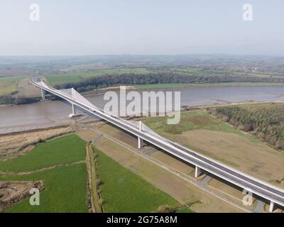 N25 Rose Kennedy längste Brücke in Irland Stockfoto