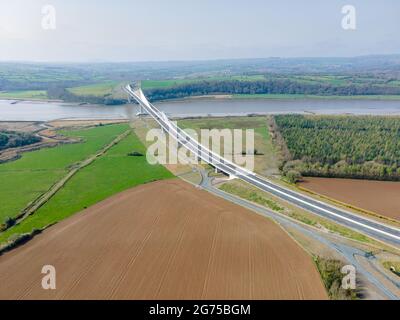 N25 Rose Kennedy längste Brücke in Irland Stockfoto