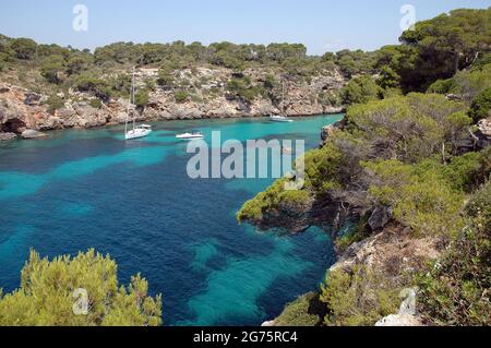 Cala Pi, Mallorca, Balearen Stockfoto